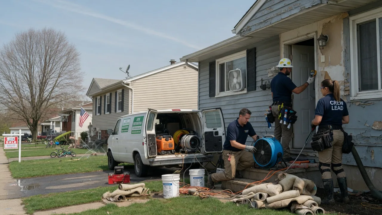 Flood Cleanup in Lake Zurich, IL near me