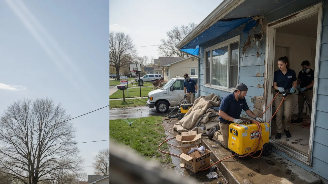Basement Flood Cleanup in Lake Zurich, IL near me